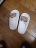 土豆屋儿童拖鞋中大童小孩室内外防滑软底亲子卡皮巴拉凉拖鞋 米白190码 实拍图