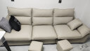 法莎蒂 科技布沙发北欧沙发大小户型现代简约客厅布艺乳胶软沙发 2.6米单扶单+双 70%选择乳胶海绵坐垫(猫抓皮) 晒单实拍图