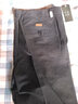 峰皓中老年纯棉高腰男裤中年男士休闲裤秋冬厚款宽松爸爸裤子加绒加厚 15#黑蓝色【常规不加绒】 33 腰围二尺六 实拍图