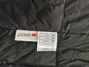 天石春秋3M新雪丽棉棉服男士外套短款连帽户外运动中间层薄夹克V160 石墨灰色 连帽款 M （170/92A) 实拍图