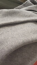 恒源祥高档新款羊毛衫女半高领短款毛衣宽松显瘦百搭大码针织打底衫 半高领-灰色 厚款 XL 120-130斤 实拍图