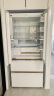 东芝（TOSHIBA）冰箱533升变频一级能效全嵌保鲜除菌大容量家用电冰箱GR-RF560WI-PG1B3富士白 实拍图