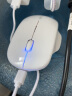 英菲克（INPHIC）M1二代无线鼠标可充电办公静音电量显示便携人体工学适用苹果惠普华为笔记本电脑非对称舒适手感 【右手选这个+侧翼指托+磨砂】炭素黑 实拍图