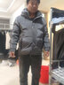啄木鸟羽绒服男士冬季新款鸭绒防寒服加厚时尚休闲中青年免洗保暖外套男 灰色 4XL【建议150-165斤】 实拍图