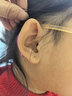 Lnieer999足银养耳洞耳钉女耳棒男小巧耳环耳棍防堵针耳骨钉养耳棒耳饰 1.1cm999足银耳棒3对+【擦银布】 实拍图