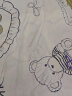 洁丽雅纯棉四件套 全棉被套床单100%棉被罩床上用品 故事熊1.5/1.8米床 实拍图