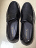 红蜻蜓男鞋皮凉鞋夏季镂空透气软底爸爸鞋真牛皮鞋子 黑色 42 实拍图