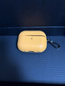 御森迪 AirPodsPro2保护套皮革无线耳机套陈苹果airpods3代新款皮质全包防摔男纯色二代 【花菱橙-不掉盖】高档皮革丨送防丢挂钩 苹果 AirPods Pro 第二代 实拍图
