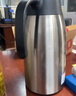 希乐（cille）保温壶大容量办公家用暖水壶男女学生宿舍热水壶304不锈钢暖瓶 黑色【304不锈钢内胆】 2.2L 实拍图