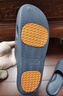 京东京造【真防滑】浴室拖鞋eva防臭老人孕妇新款拖鞋男士星空黑43-44 实拍图