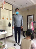 恒源祥100羊毛衫男毛衣男士半高领羊 绒毛衫加厚打底衫毛衣针织衫男 半高领 灰色   170/L 建议120-140斤 实拍图