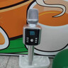 艾柯索 IKXO全能麦克风话筒自带音响一体内置声卡智能降噪家用娱乐全名K歌直播车载无线蓝牙 银色【标配】 实拍图