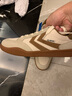 飞跃（Feiyue）官方男鞋夏季透气新款鞋子男百搭运动鞋男潮流网面跑步鞋经典板鞋 米/棕 44 (270mm) 实拍图