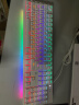 雷神（ThundeRobot）有线机械键盘KG3104键RGB灯条霓虹混彩背光键盘笔记本台式电脑 kg3104琉璃白-红轴 晒单实拍图