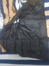 啄木鸟棉马甲男秋冬季装背心坎肩男士内外穿加绒加厚保暖大码上衣服男装 M55黑色 3XL（145-165斤） 实拍图