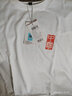 回力纯棉短袖男女款重磅精梳棉体恤宽松男装情侣t恤衣服夏季男士半袖 白色(h中国耀胸标) L /175(建议120斤-140斤左右) 实拍图