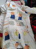 威尔贝鲁（WELLBER）婴儿睡袋1-3岁前6后4宝宝竹棉纱布分腿睡衣儿童春夏 森林考拉3XL 实拍图