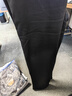 罗蒙（ROMON）休闲裤男商务休闲时尚职业西装裤弹力修身加绒裤子男装黑色32 实拍图