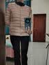 雅鹿90%白鸭绒轻薄羽绒服女短款秋冬季内胆内搭外穿外套轻型保暖女装 实拍图