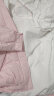 雪中飞秋冬新款内外撞色假两件时尚休闲宽松版型女士短款羽绒服 粉色 155/80A 晒单实拍图