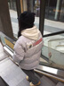 黑盒白美式潮牌立领印花棉服男装冬季棉袄加厚保暖面包服情侣棉衣男外套 SRDD-W233灰色 XL 【建议120-140斤】 实拍图