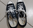 匡威（Converse）1970s男女鞋经典三星标低帮情侣帆布鞋运动休闲板鞋学生鞋多巴胺 162058C 经典低帮黑 35 /3 实拍图
