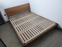 小半（HALF HOUSE）实木床双人床北欧日式小户型卧室简约樱桃木床家具1.5*2米稳稳床 实拍图