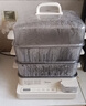 美的（Midea）电蒸锅 22L三层大容量外置加水蒸锅电蒸锅 透明视窗不锈钢蒸片多用途蒸包子锅多功能锅ZGC322301 实拍图