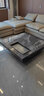 丽美娜 茶几 意式极简轻奢大理石茶几电视柜米诺提悬浮boteco正方形茶几 大理石方形茶几【120*120*30cm】 实拍图