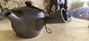 K-UNING 日本进口万古烧急須花吹雪陶壶功夫茶壶日式侧把泡茶壶陶瓷茶具 G7183急須1.5号花吹雪 匠 310ml 实拍图