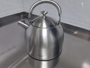 Momscook 不锈钢水壶304烧水壶响水壶鸣音鸣笛大容量燃气电磁炉通用 3.5L烧水壶LG35K 实拍图