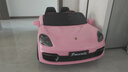 小童鞋【加长升级双人座】儿童电动汽车可坐大人四轮遥控宝宝小孩玩具车 【原漆】粉色 时尚双驱12V10+皮座【自驾遥控】 实拍图