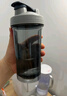 Blender Bottle 蛋白粉摇摇杯运动水杯 大容量塑料杯带刻度健身便携搅拌男士女生 经典款V2海岸色800ml 实拍图