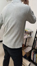 七匹狼男士长袖T恤男秋冬翻领挺括休闲商务打底男士上衣polo衫 005(浅灰)1D1D50605888 L 170/88A 实拍图