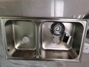 摩恩（MOEN）水槽双槽套装304不锈钢水槽厨房水槽洗菜盆洗碗池台下盆SK28106SL 800*450双槽+下水配件 实拍图