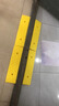 【现货速发】台阶上坡垫斜坡垫塑料垫板门槛三角路斜坡路马路牙子门槛斜坡板坡度垫爬坡斜坡垫台阶汽车用 黄50*27*10CM【加厚pvc】 实拍图