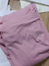 子牧棉麻秋装 女韩版长袖半高领弹力打底衫T恤（270克）8675 皮粉色 M (建议85-105斤) 实拍图