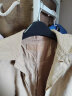 无印良品（MUJI） IDEE 女式 平纹 长款外套 风衣大衣女春秋  GAD01C4S 米色 M （155/80A） 晒单实拍图