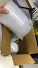 妙洁 一次性饭盒 保温饭盒圆形带盖430ml*50只 食品级可微波打包碗 实拍图