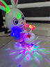 e-zhi跳舞小兔子婴儿玩具0-1岁幼儿抬头训练6个月宝宝早教练习爬行锻炼 20首歌-打鼓小兔子【电池款】 儿童玩具0-6个月新生儿哄娃神器 实拍图