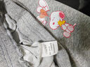 史努比（SNOOPY）童装女童裤子儿童卫裤中大童春季长裤 粉爱心/灰色 150 实拍图