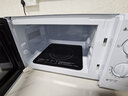 格兰仕（Galanz）微波炉 平板加热 旋钮操作 家用23升大容量 700瓦节能速热 六档火力调节 控温精准G5(S0) 白色 实拍图