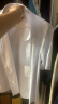 帕托瓦短袖衬衫男士夏季纯色白衬衫男韩版修身商务休闲衬衣3XL 晒单实拍图