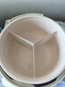 韩派（HAP）4L三格胆电压力锅家用高压陶瓷釉双胆双盖电饭煲大容量多功能智能鸳鸯胆火锅 实拍图