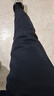 安踏（ANTA）运动裤男士加绒卫裤秋冬季加厚保暖跑步长裤子休闲裤直筒针织裤 【加绒-升级挺括螺纹-束脚】黑7308-1 M 实拍图