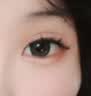 可啦啦美瞳半年抛美芝芝自然甜美日常彩色隐形眼镜1片圆圆奶泡黑450度 实拍图