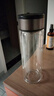 【⭐京东物流配送】高硼硅双层玻璃杯大容量泡茶杯水杯子茶水分离 【双层加厚】茶杯 350ml 1只 实拍图