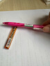 百乐（PILOT）自动铅笔0.5彩色杆春游写生小学生活动铅笔带橡皮擦头 透明粉(送铅芯)HRG10RCP5原装进口 实拍图