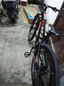 千里达（TRINX） X7铝合金山地车自行车禧玛诺22速线控气叉油刹成人男女单车 X7PRO哑黑蓝红 -筒轴 29*15英寸 实拍图