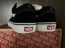 万斯范斯男鞋Old Skool情侣经典款低帮帆布黑白休闲滑板鞋VN000D3HY28 VN000D3HY28 黑白经典 41 实拍图
